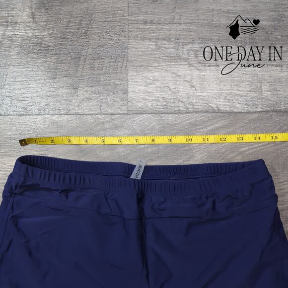 Yonique Boyshort Racerback Tankini Swimsuit Size XL - Picture 3 of 5